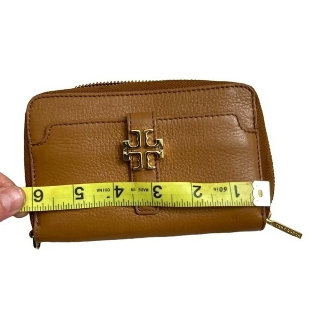 Tory Burch brown leather wallet